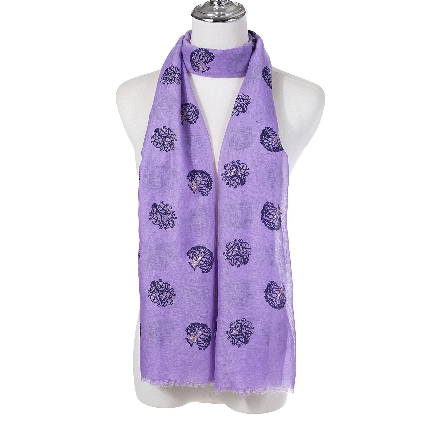 Glitter Tree Scarf