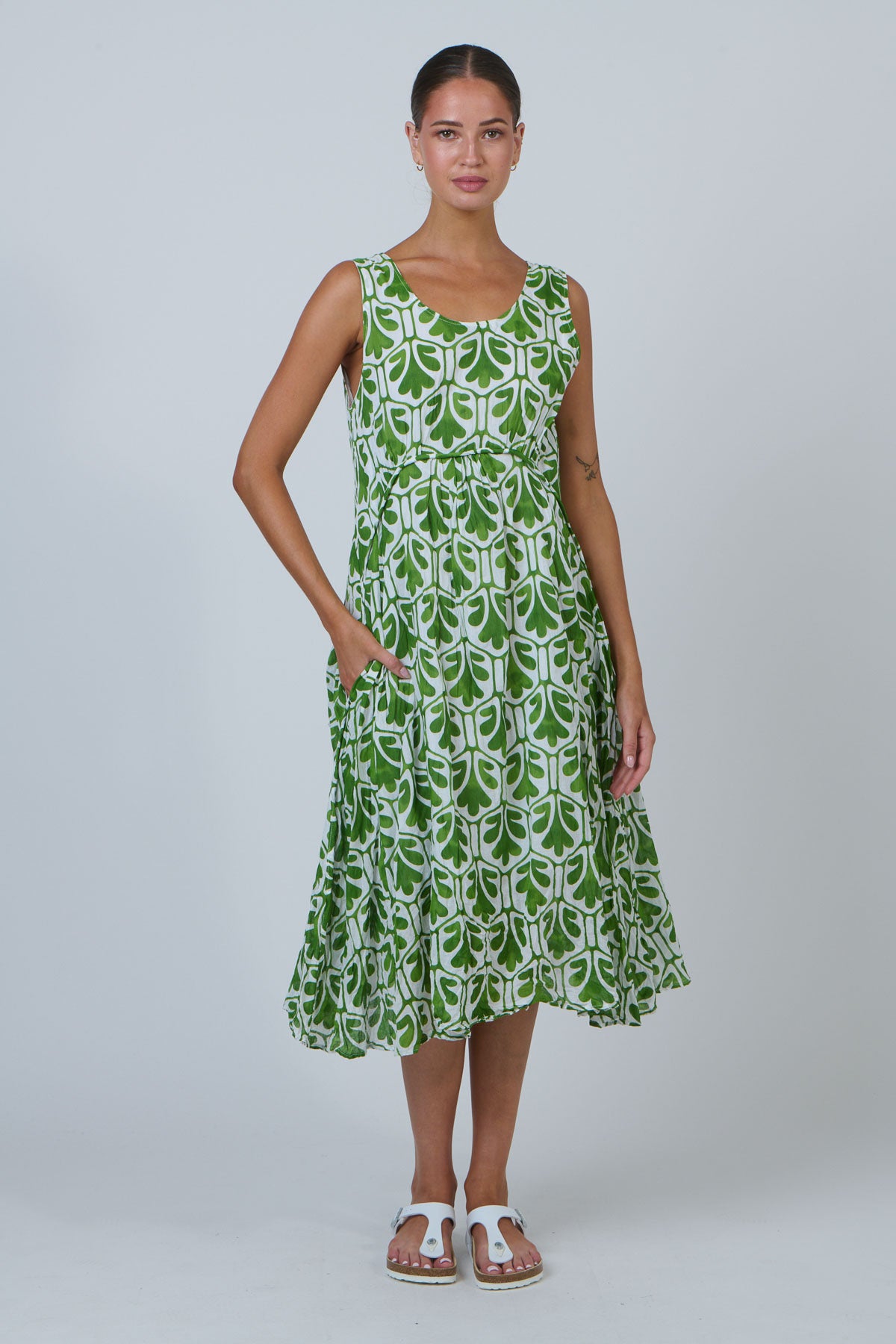 Baby Doll Midi Dress