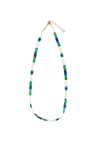Aura Glass Bead Necklace