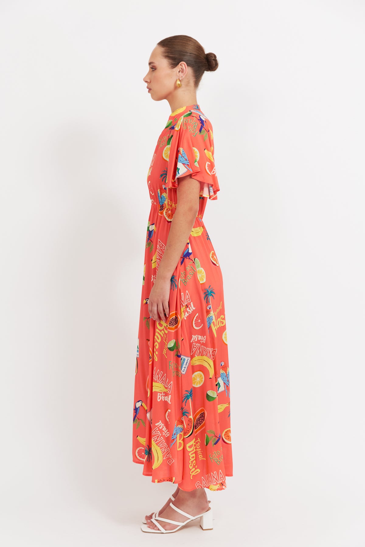 Cabana V Neck Maxi Dress
