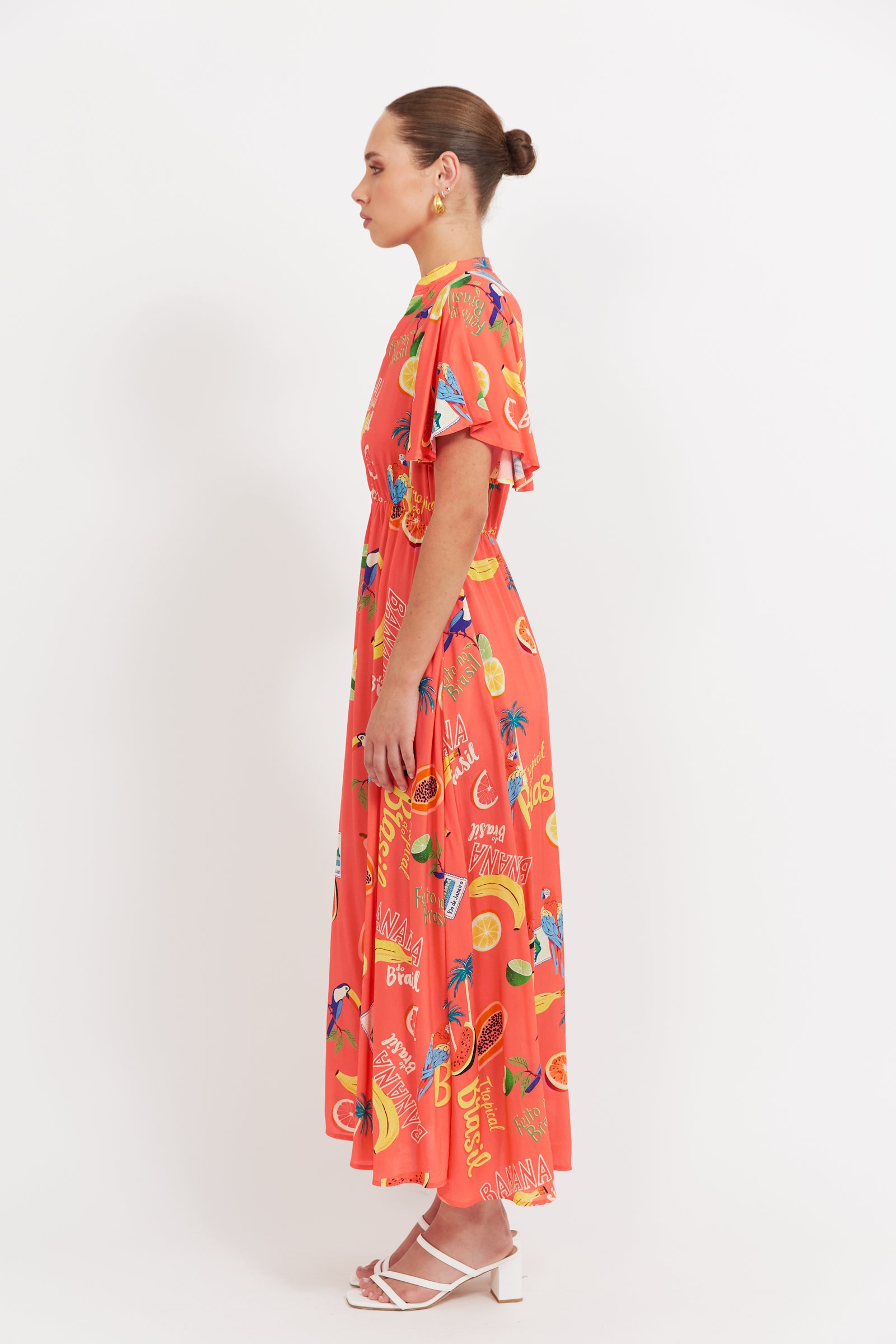 Cabana V Neck Maxi Dress
