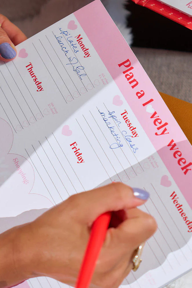 Weekly Planner Pad