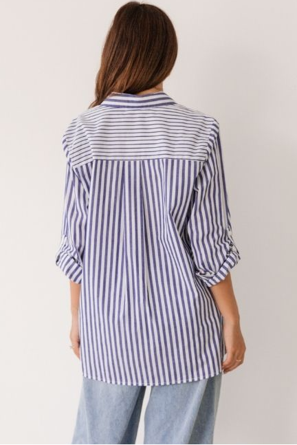 Multi Stripe Long Shirt