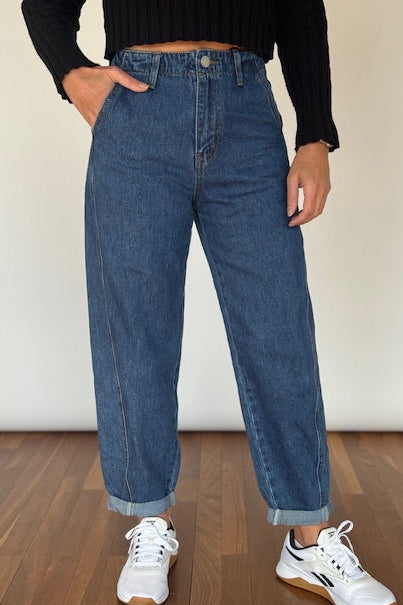 Aimee Barrel Jeans