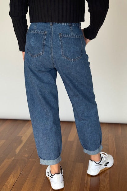 Aimee Barrel Jeans