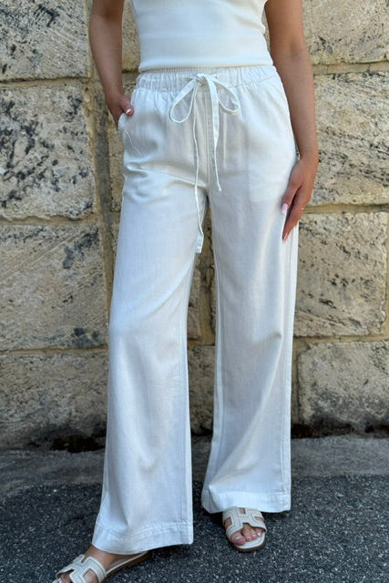 Lila Drawstring Denim Pant