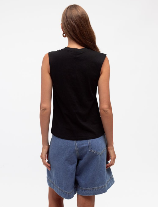 Audrey Twist Shoulder Top