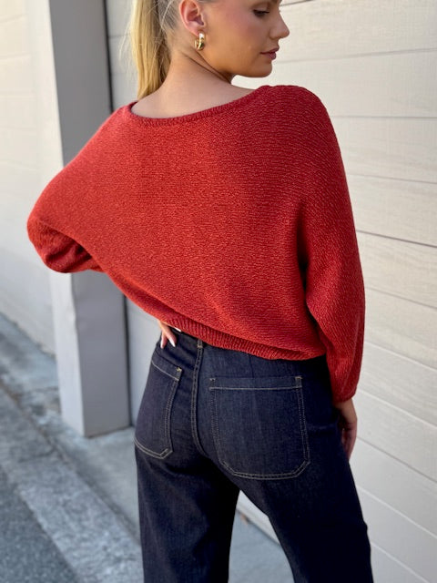 Tape Boat Knit Jumper