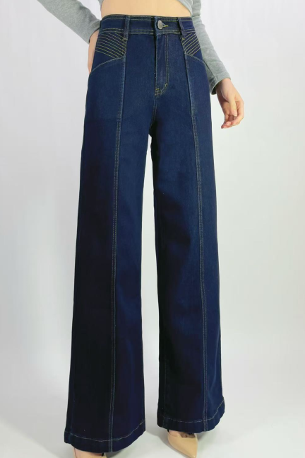 Stitched Panel Jeans