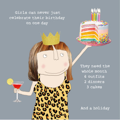 Rosie Made A Thing Greeting Card