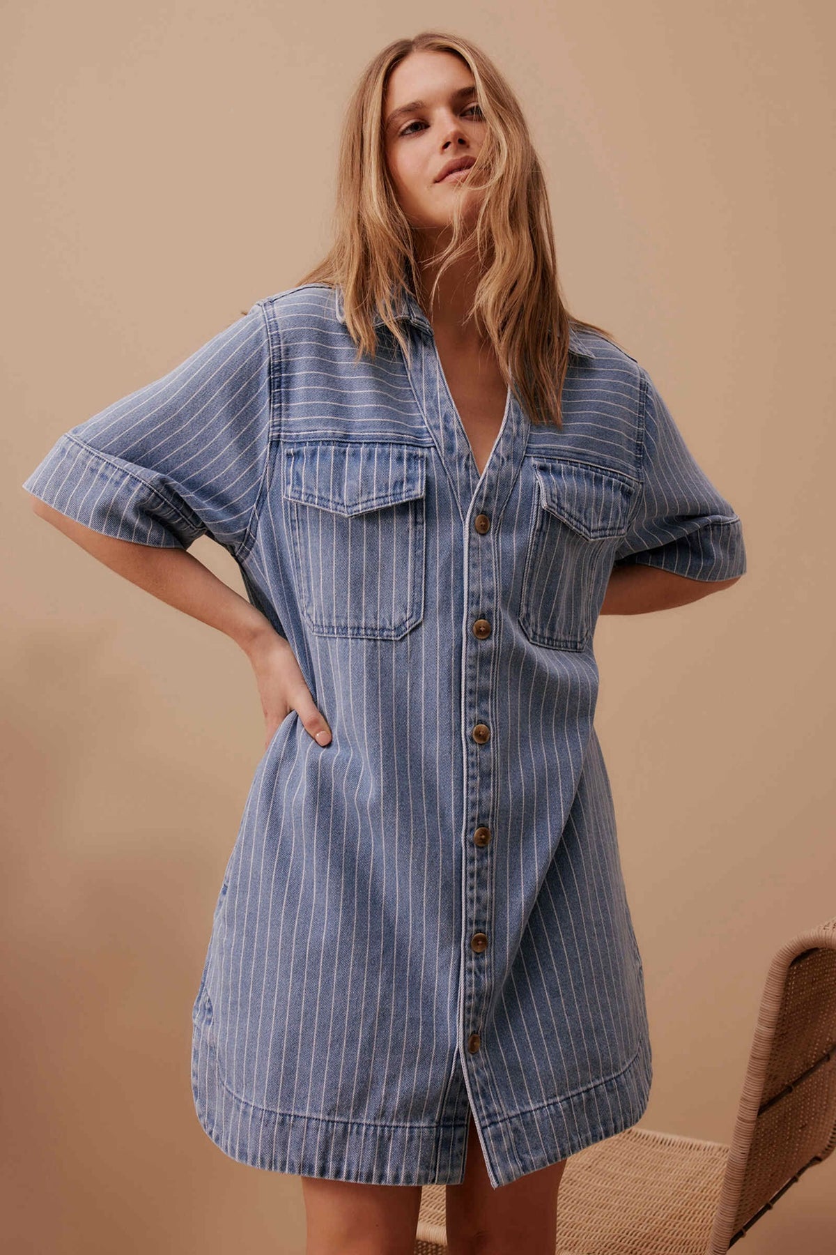 Sammy Relaxed Shirt Dress