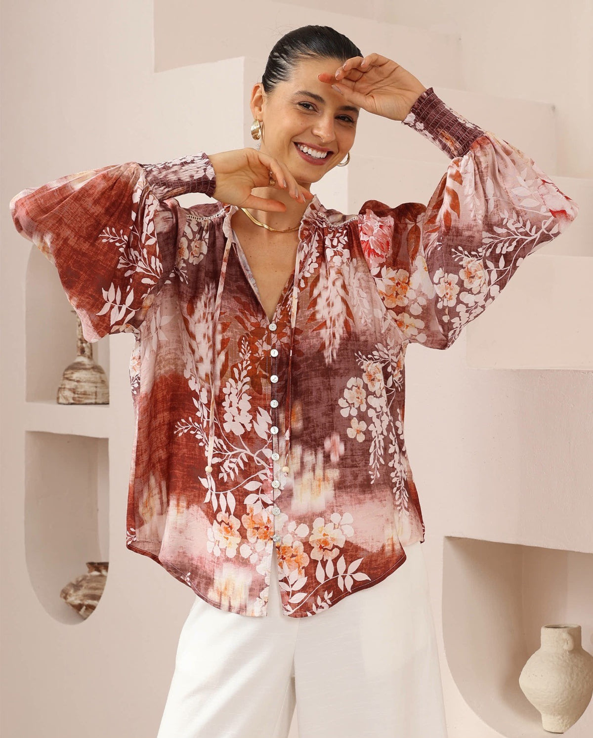 Autumn Garden Shirt