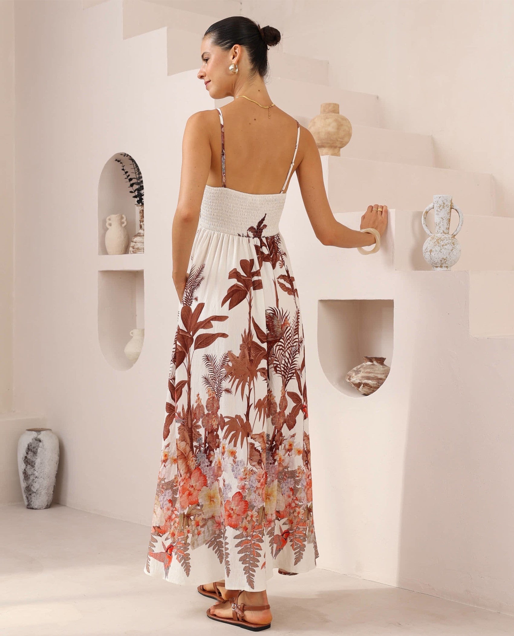 Botanical Tank Maxi Dress