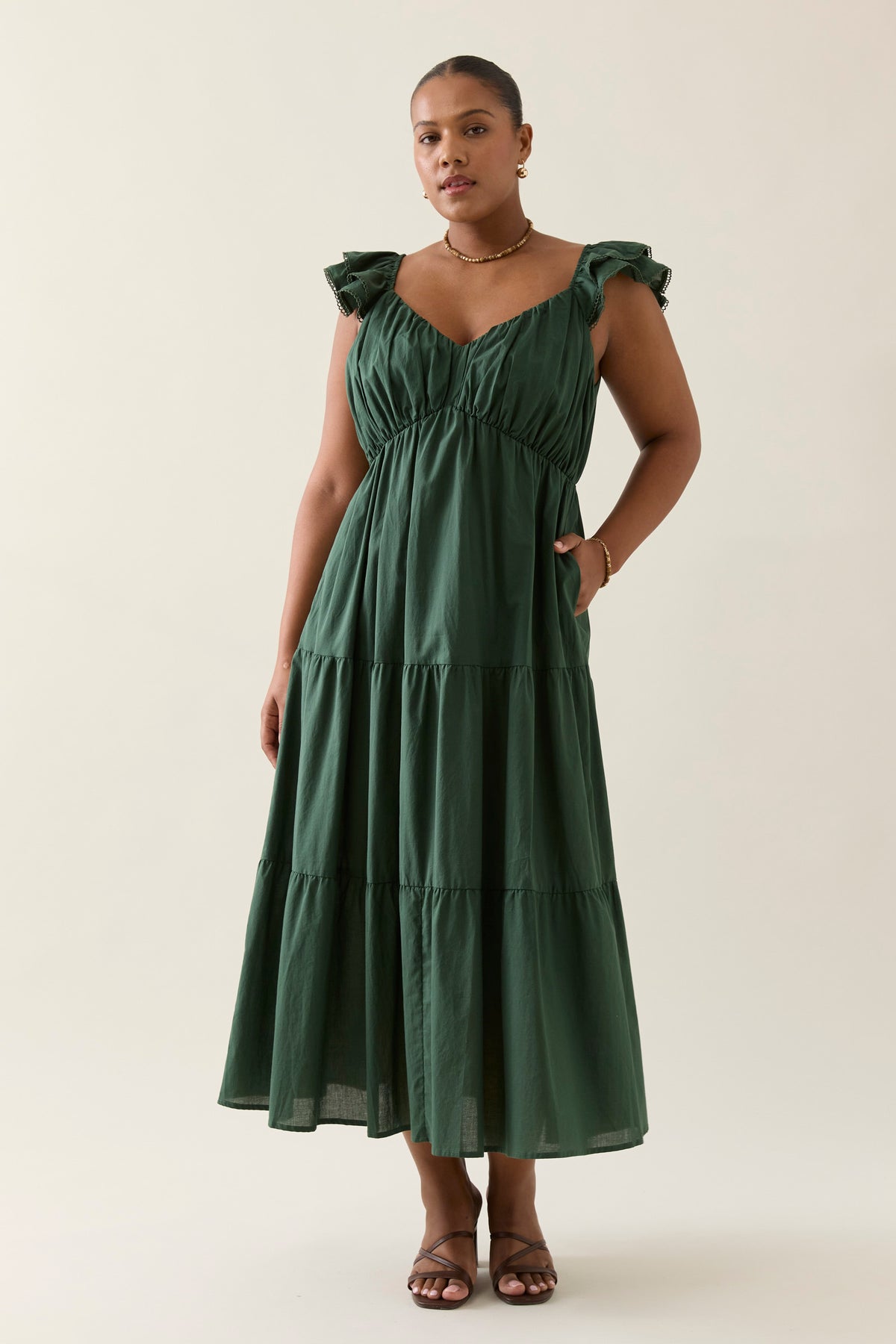 Aurora Frill Tank Dress