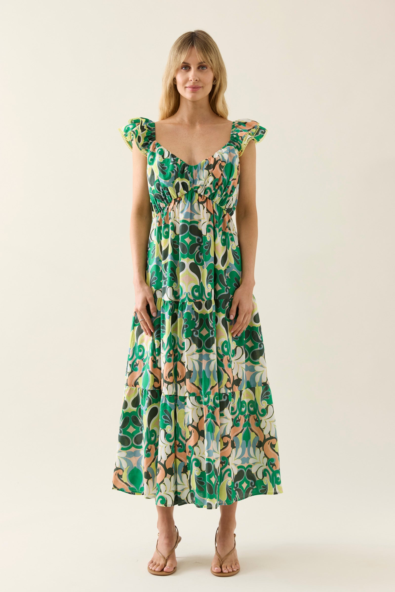 Aurora Frill Tank Dress