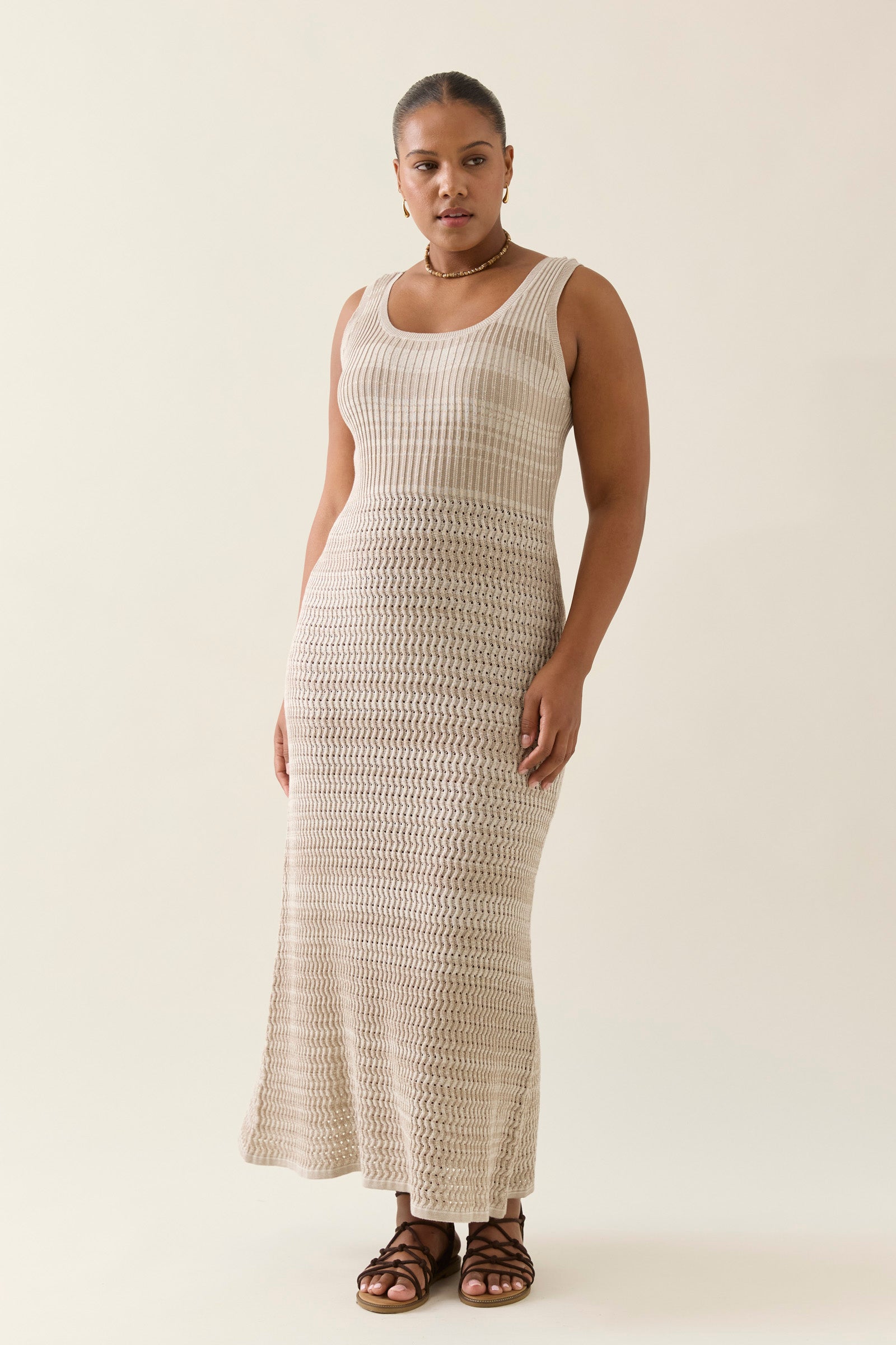 Ida Knit Tank Dress in Canvas by Isle of Mine - Kindred Spirit - Kindred Spirit Boutique & Gift Ida Knit Tank Dress in Canvas by Isle of Mine - Kindred Spirit - Kindred Spirit Boutique & Gift