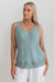 Turi Linen Cami Top
