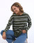 Jayne Striped Throw on Top