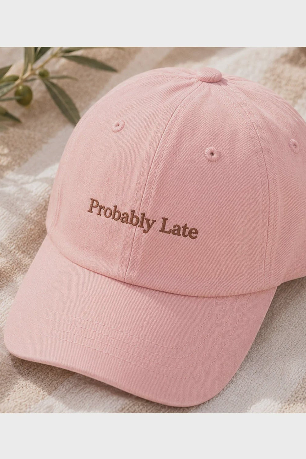 Probably Late Baseball Cap