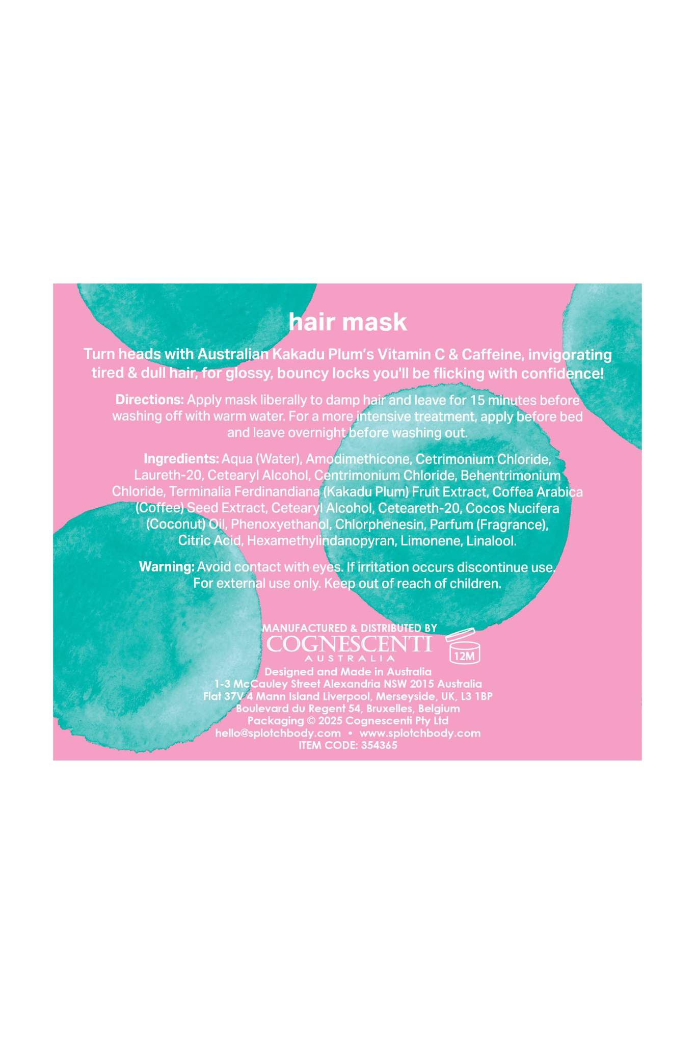 Bouncy Boost Hair Mask