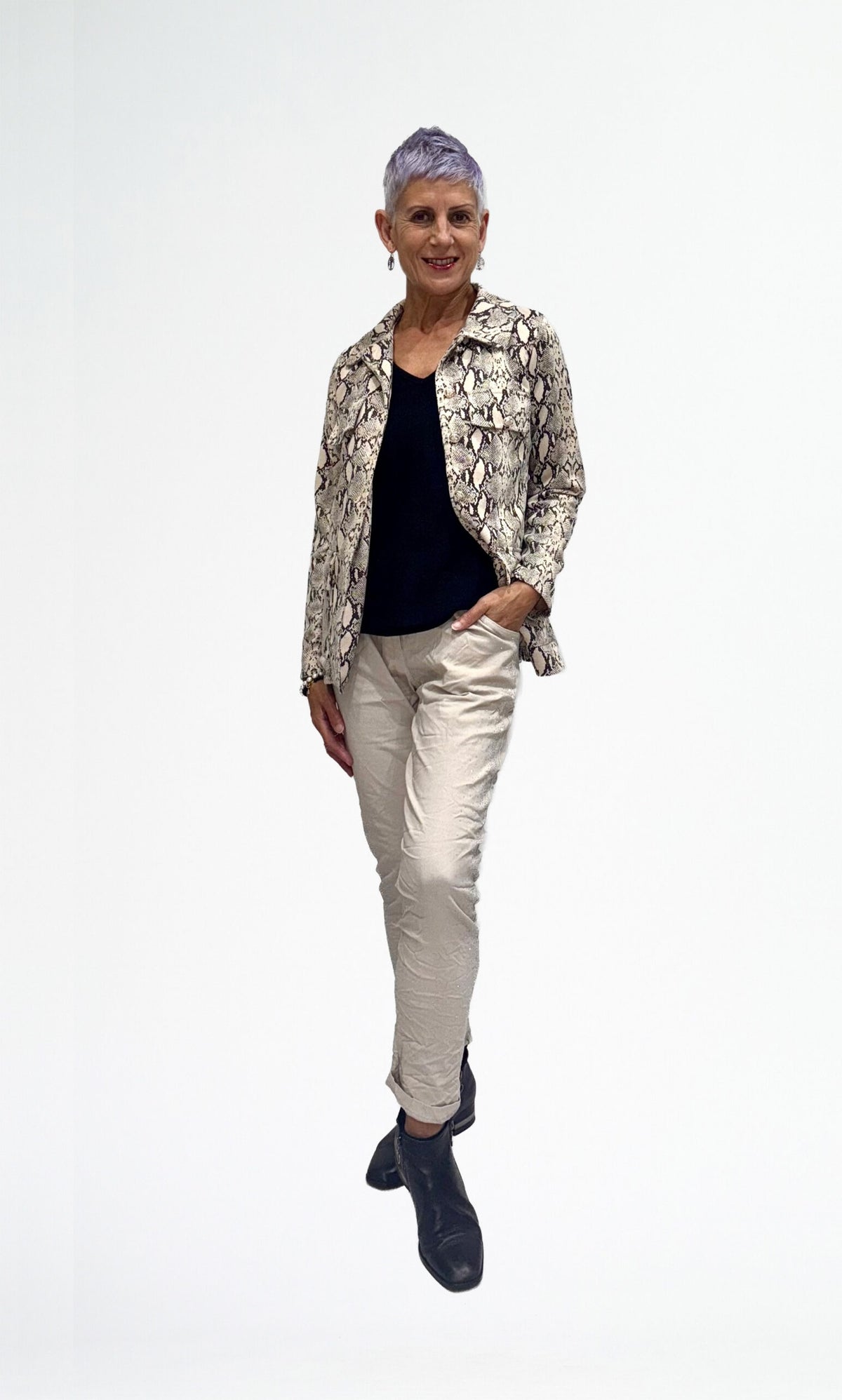 Jogger Pant with Side Bling