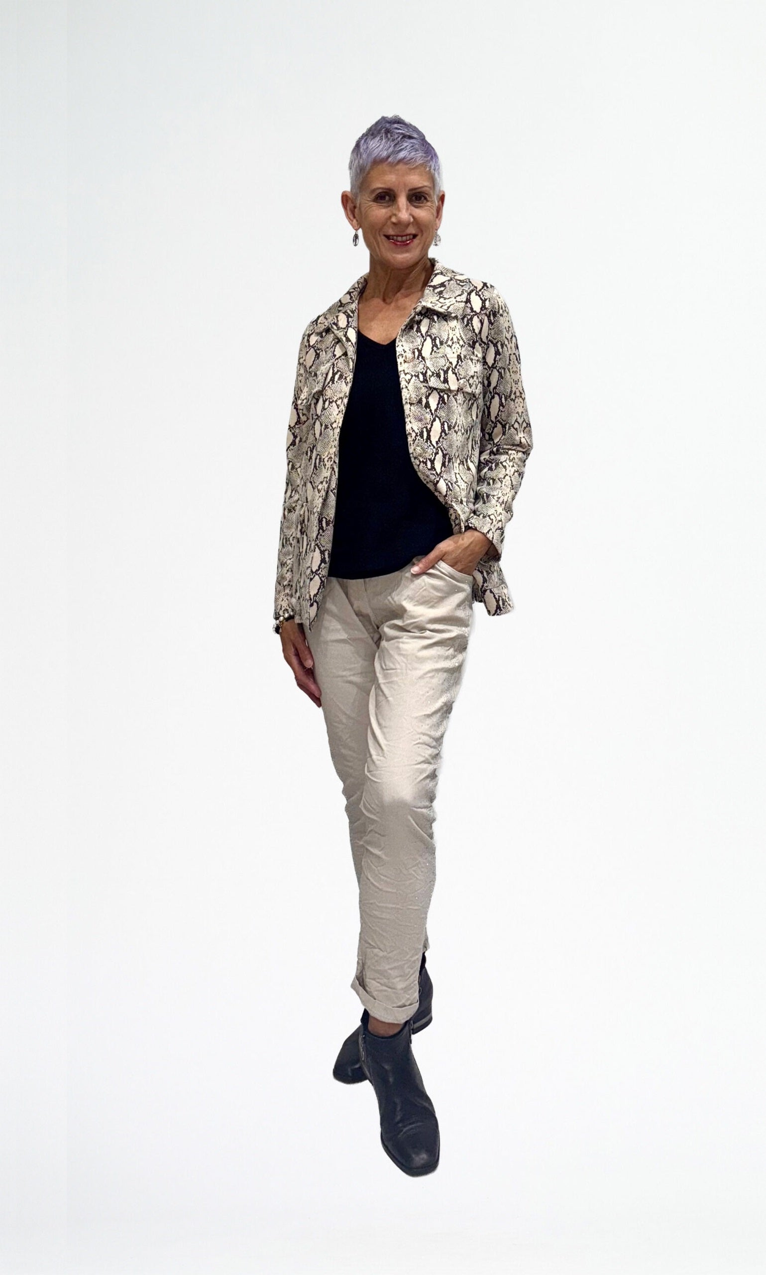 Jogger Pant with Side Bling