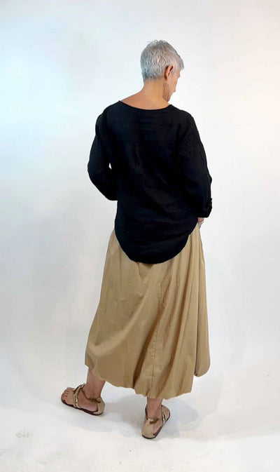 Cotton Hem Skirt