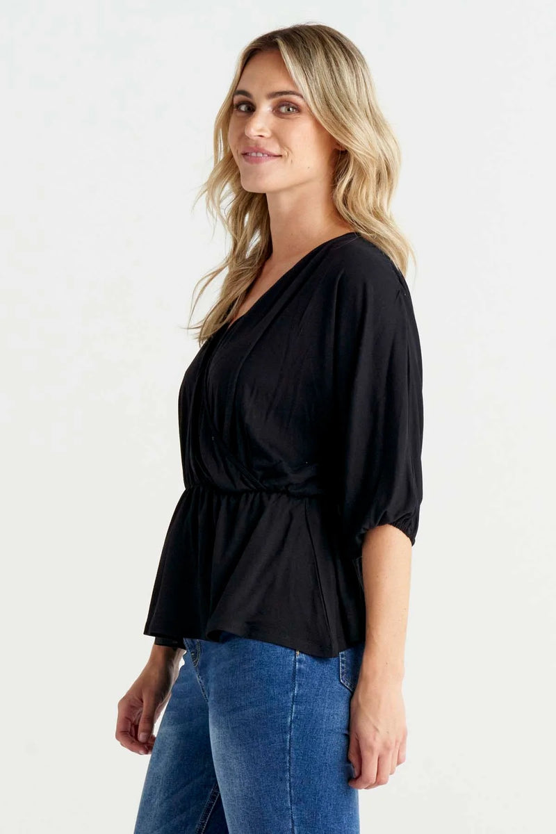 Bayeaux Wrap Top