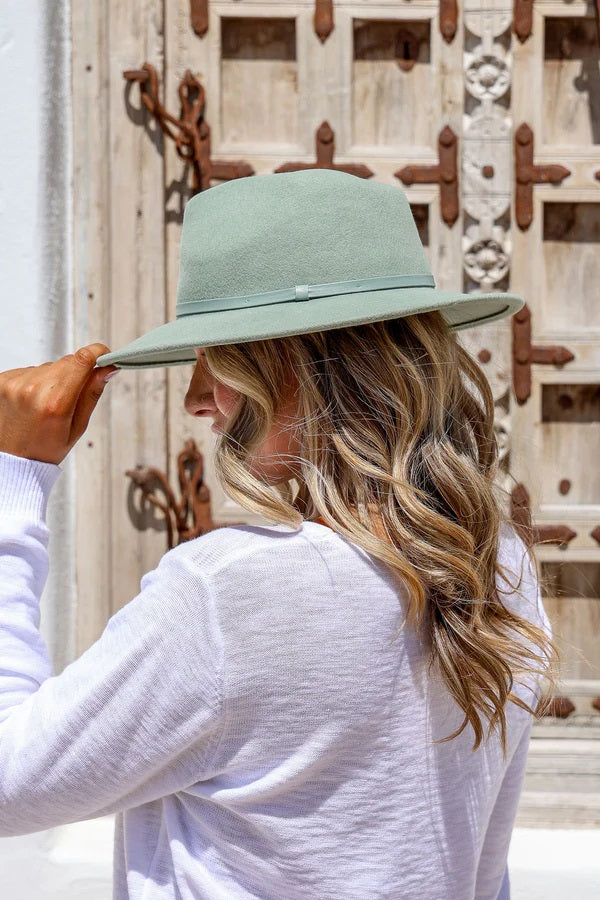 Felt Brim Hat