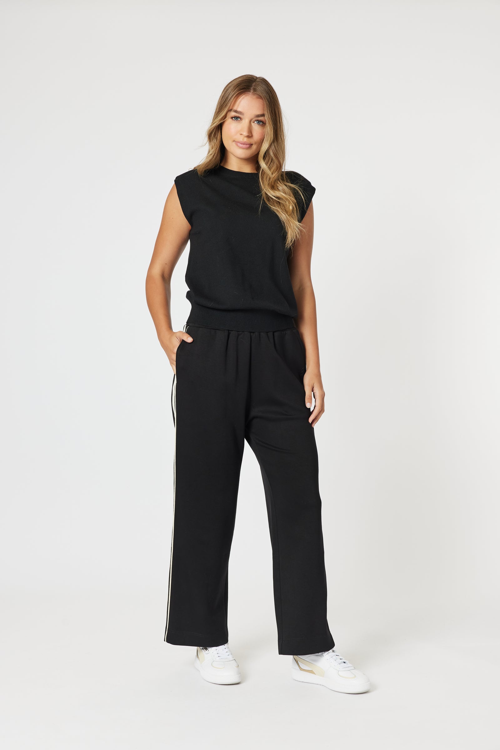 Shelly Sleeveless Knit Top