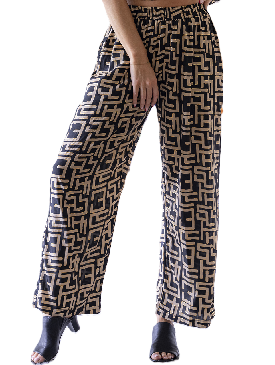 Geo Hemi Pants