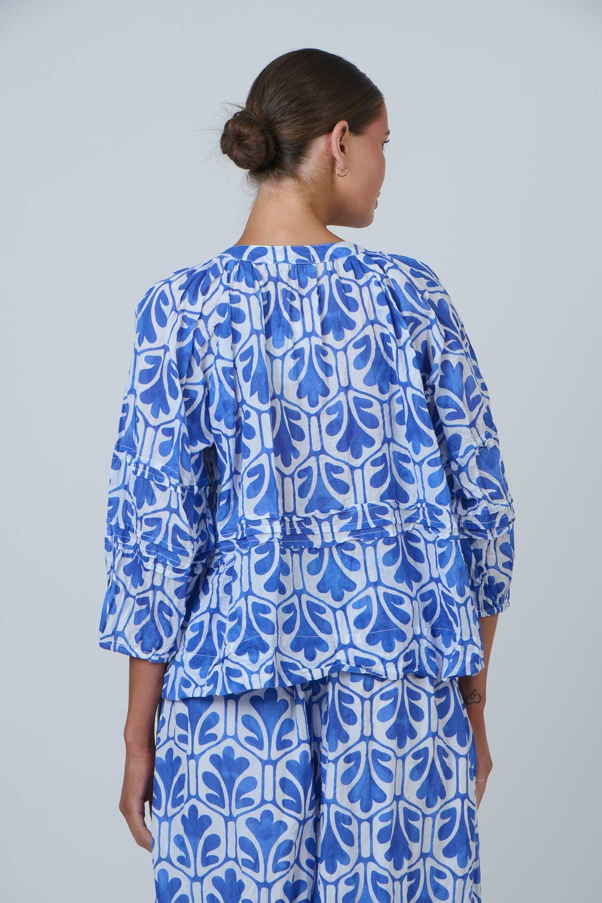 Pin Tuck Detail Shirt