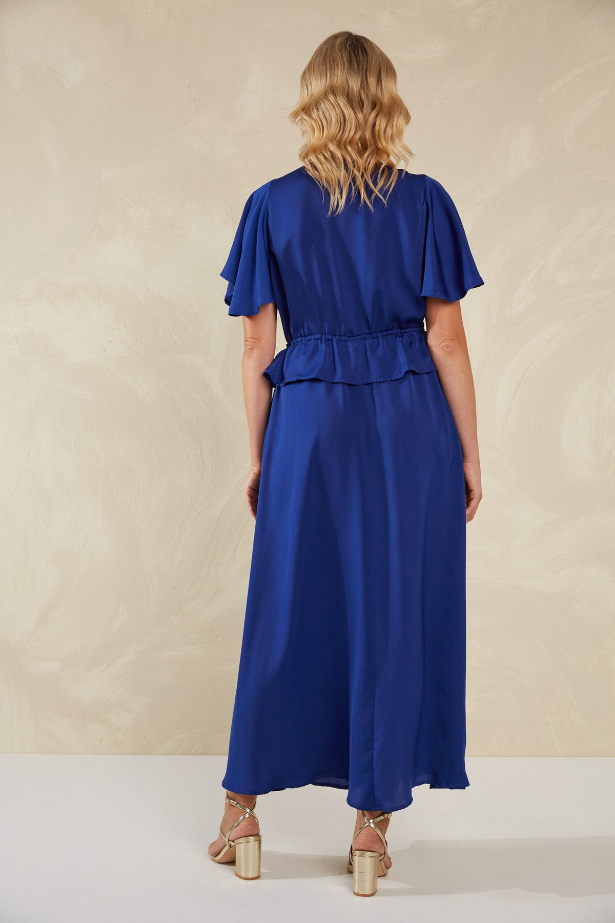 Portofino Frill Maxi Dress