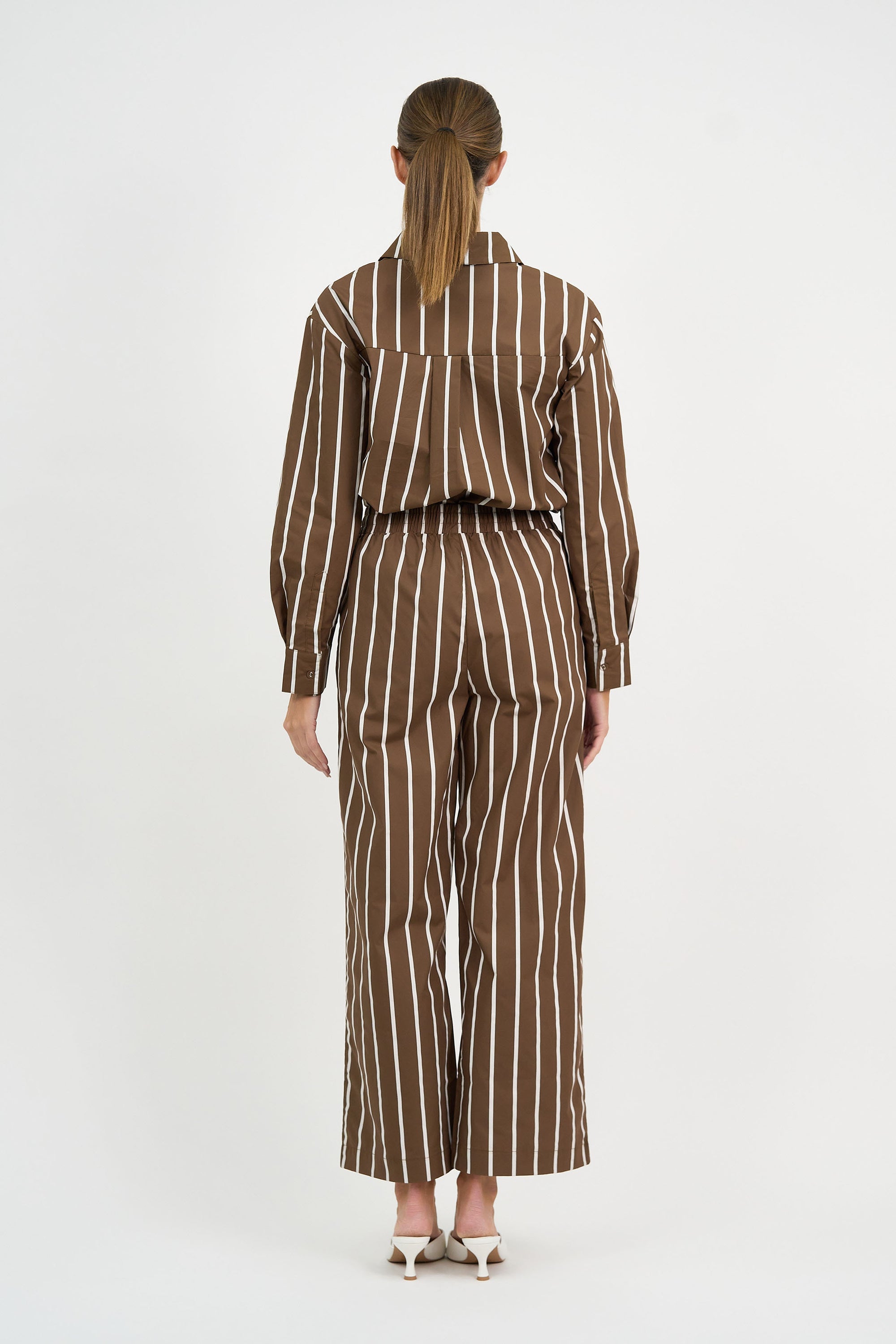 Cotton Stripe Pant