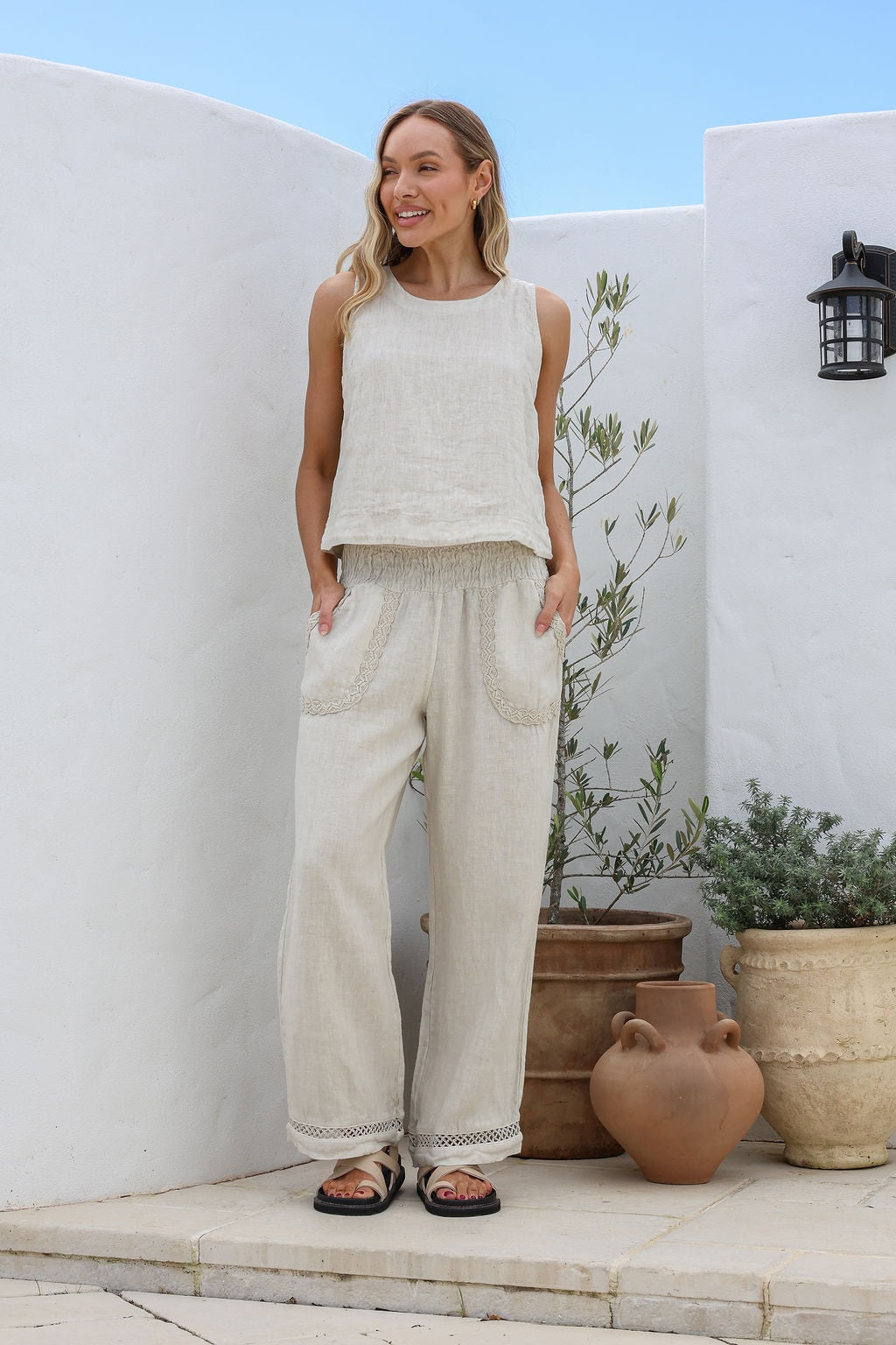 Ricamo Pants