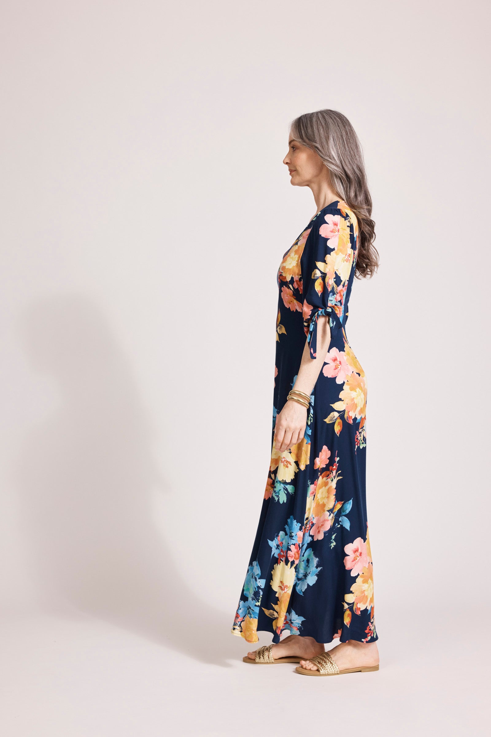 Parisio Tie Maxi Dress