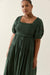 Esther Shirred Maxi Dress