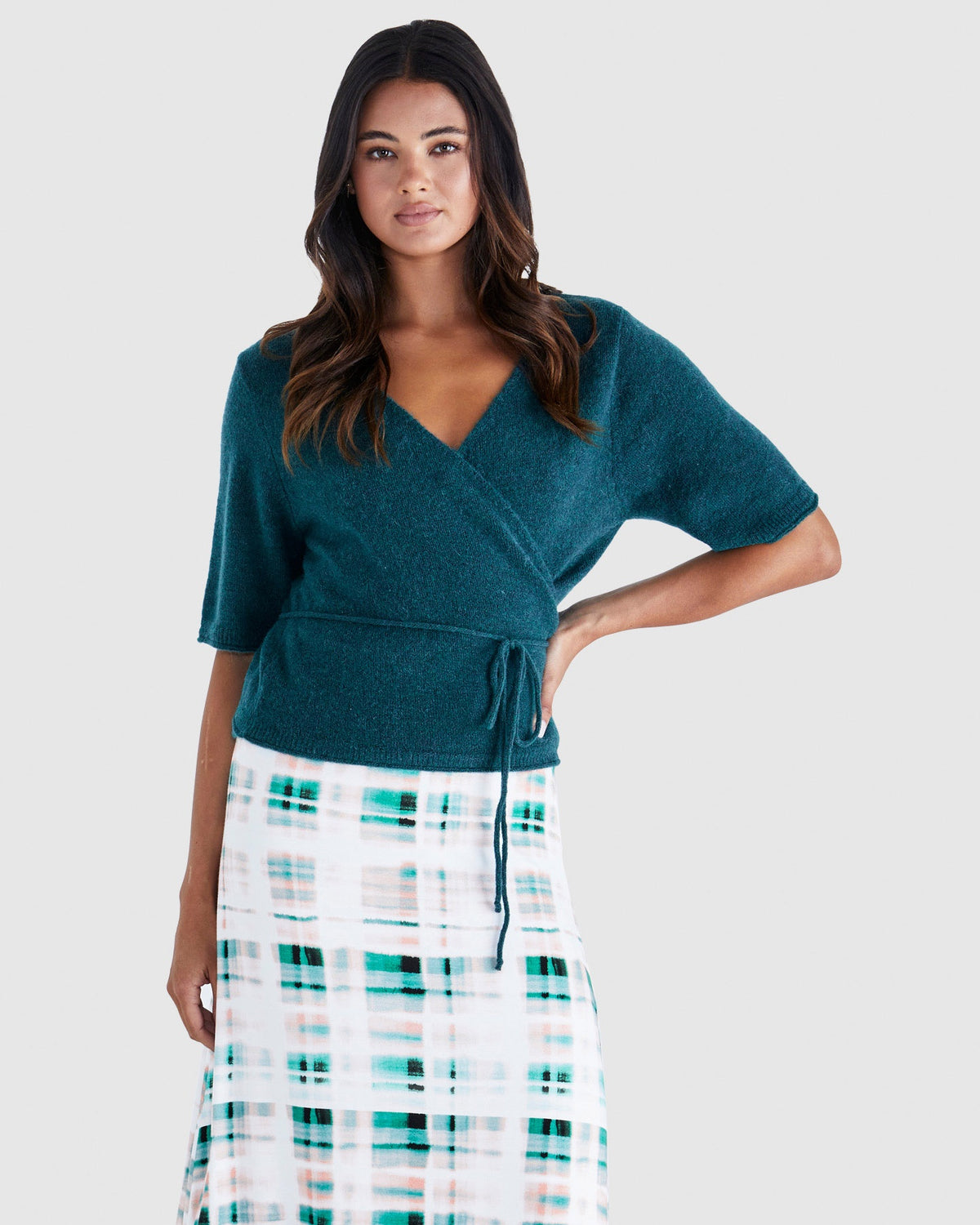 Casey Wrap Cardigan Top