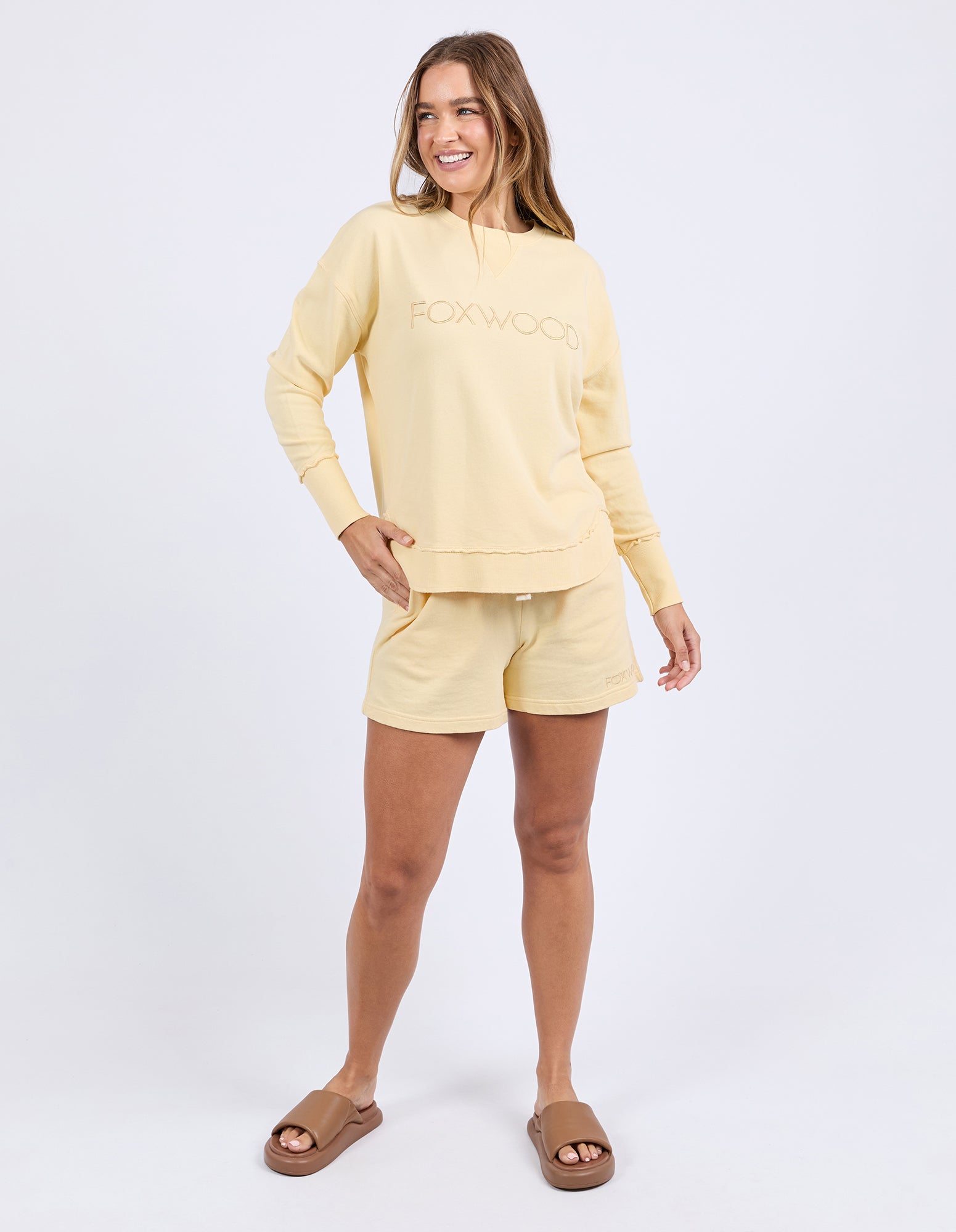 Simplified Crew Neck Jumper