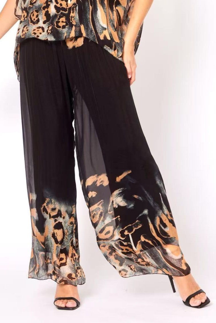 Leopard Print Pants