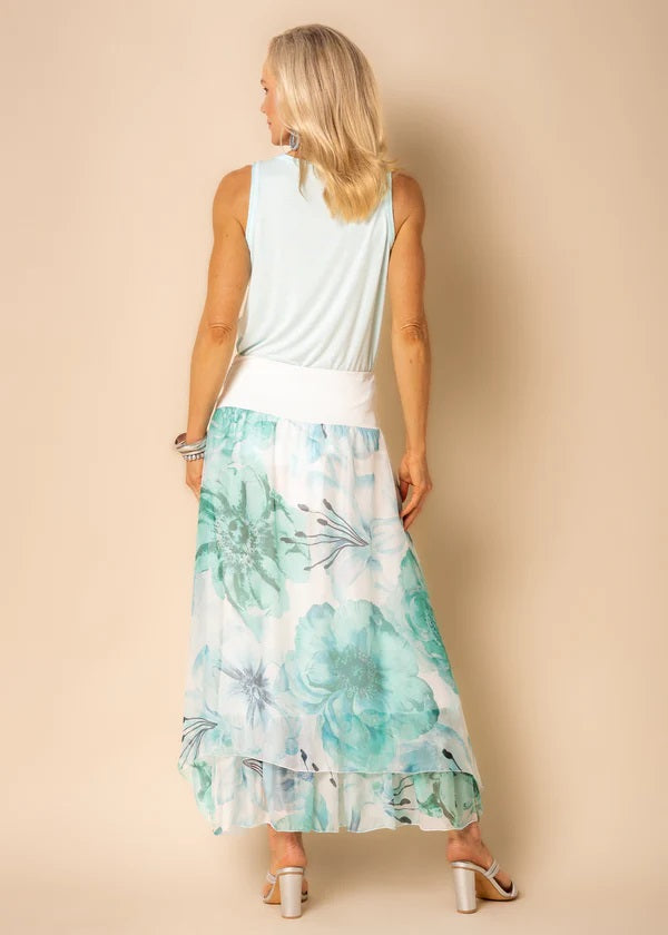 Sillma Silk Skirt
