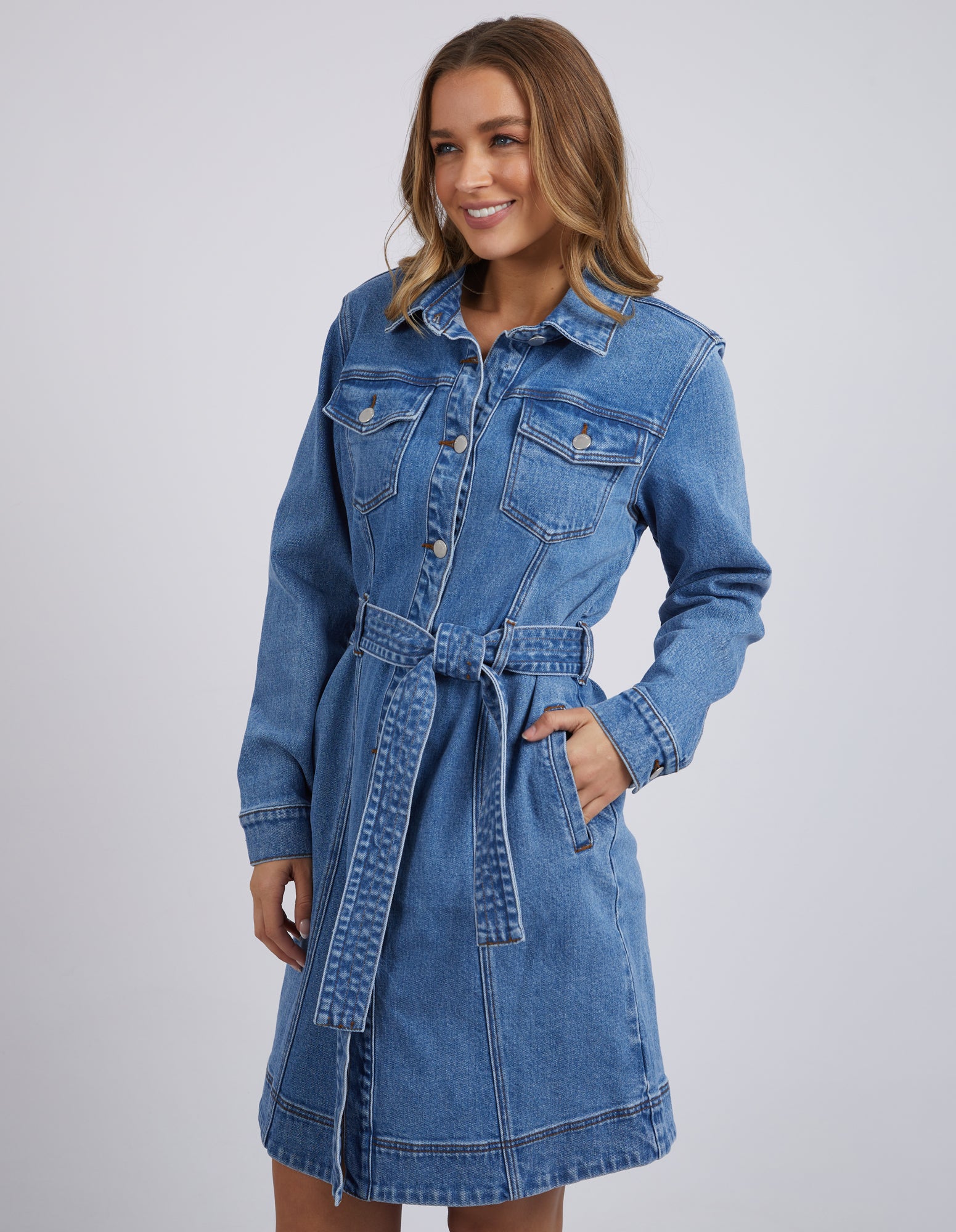 Riley Denim Dress