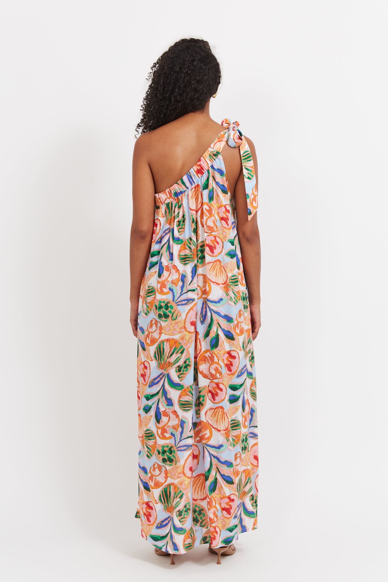 Baja One Shoulder Dress