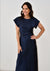 Satin Twist Front Maxi Dress