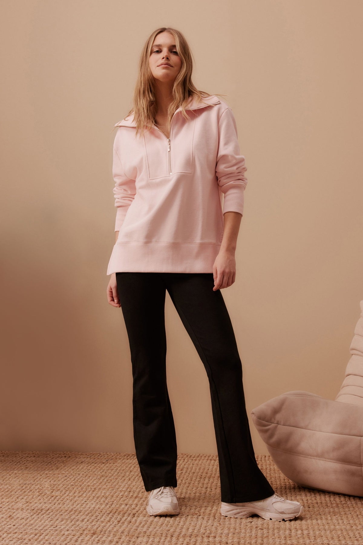 Isabella Half Zip Sweater