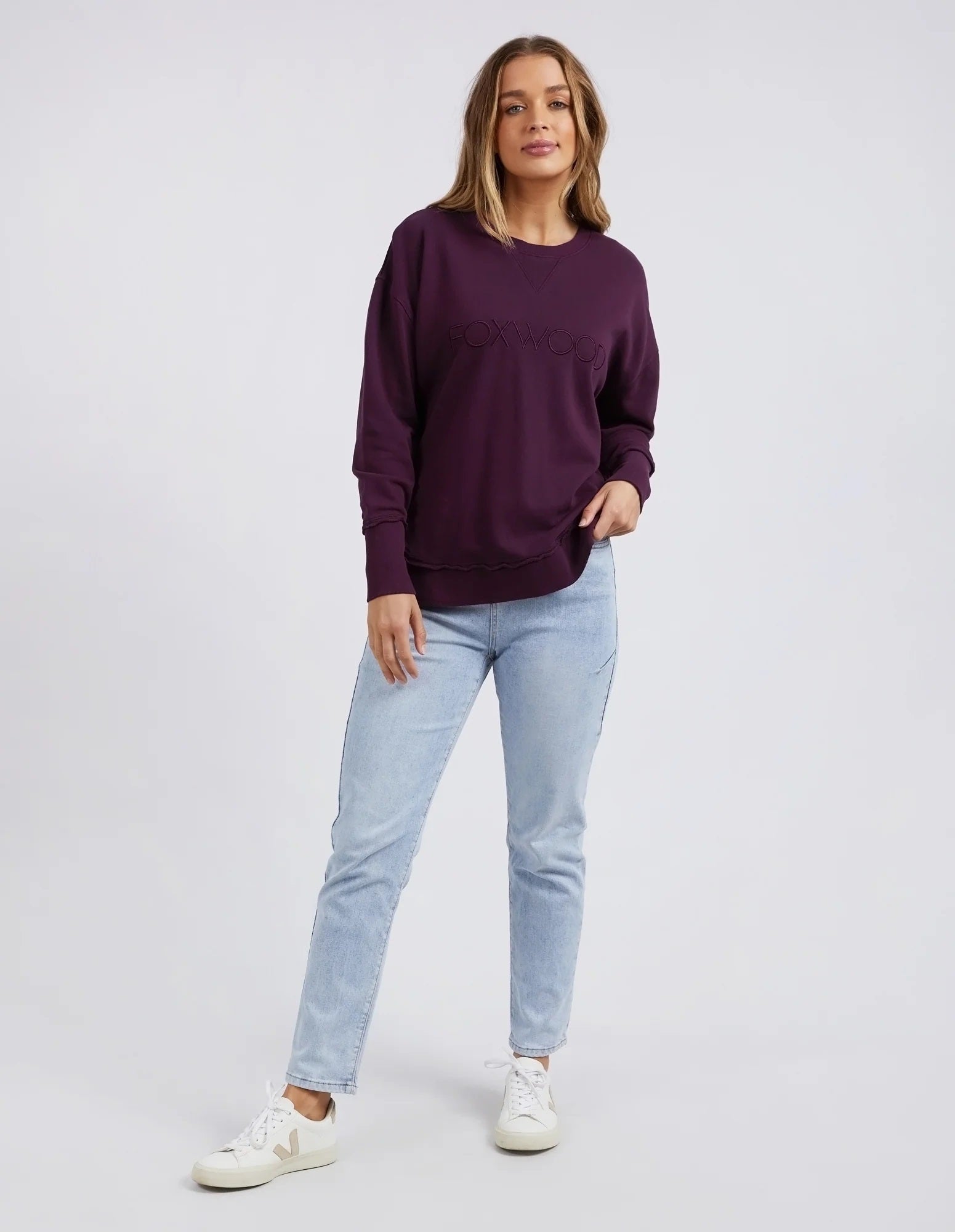 Simplified Crew Neck Jumper