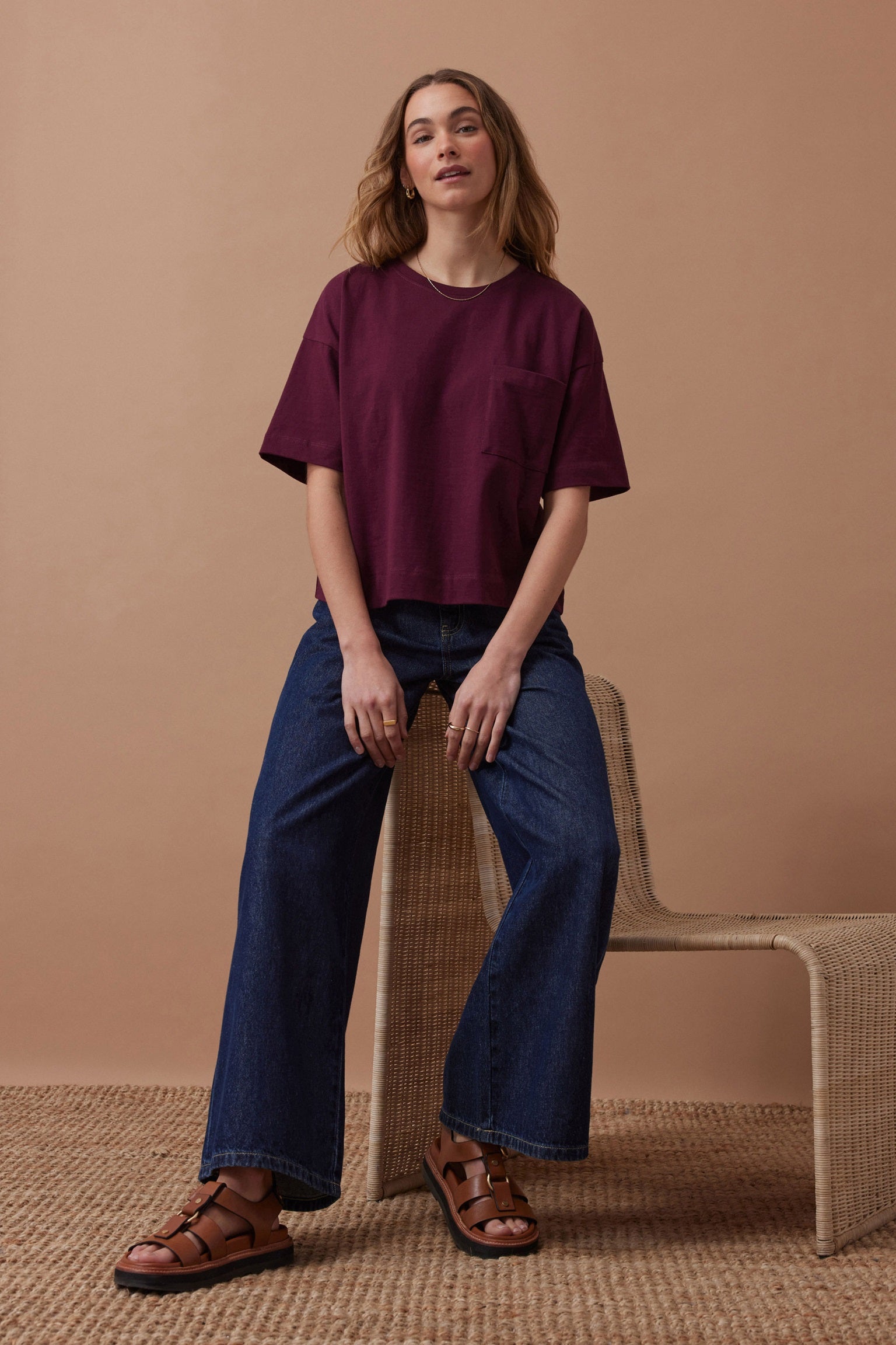 Boa Boxy Pocket Tee