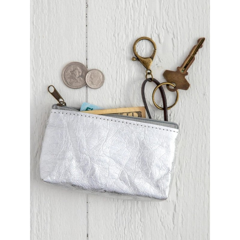 A Clasp Purse from faux Leather Paper