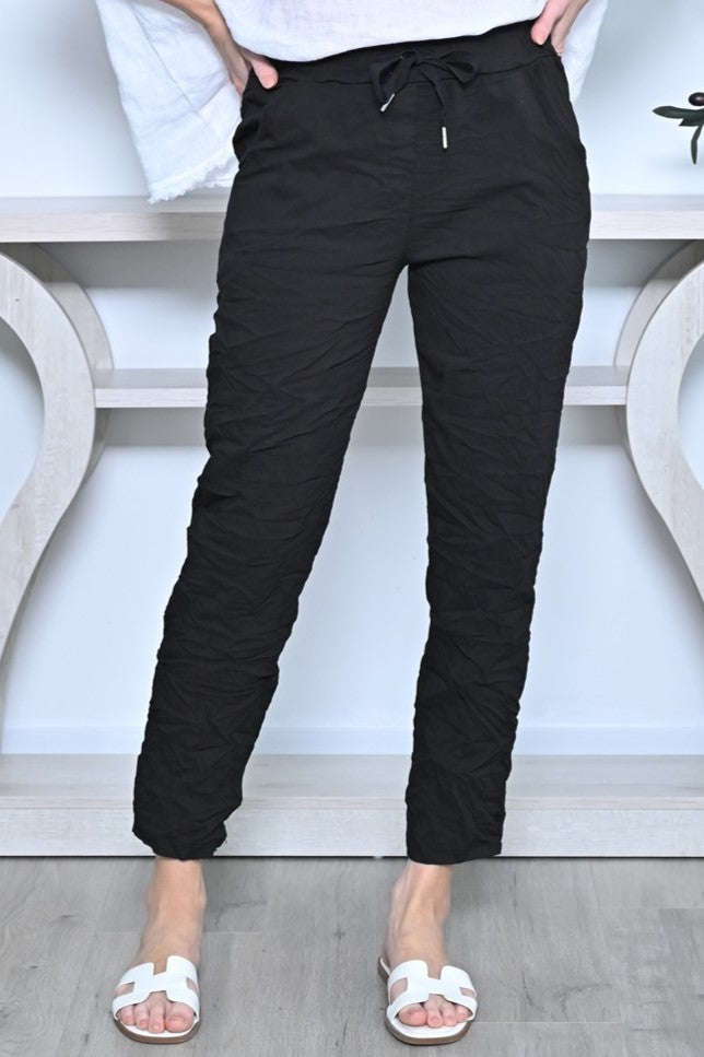 Stretchy Crinkle Pant