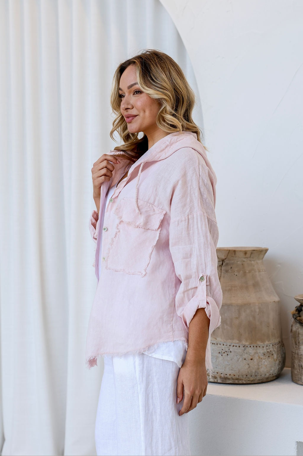 Tasca Linen  Jacket